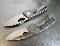 Image 7 of 2 Leafstorms: Spyderco Leafstorm + Leafstorm 824