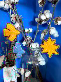 Image 1 of Blue Bird tree decoration