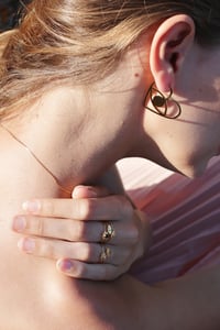 Image 3 of Boucles d'oreilles Créoles Corazon 