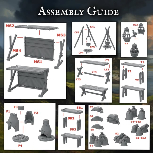 Market Stall (Medieval & Dark Ages)