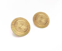 Image 1 of boucles d'oreilles Puces Rayonne,