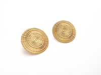 Image 3 of boucles d'oreilles Puces Rayonne,