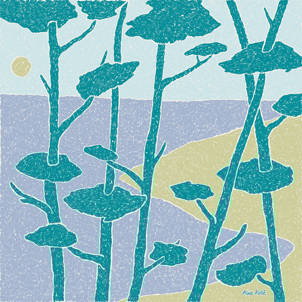 Image of Foulard Océan