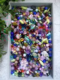 Image 6 of 350g Luxury Czech Glass & Gemstone Bead Mix 
