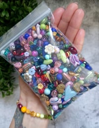 Image 7 of 350g Luxury Czech Glass & Gemstone Bead Mix 