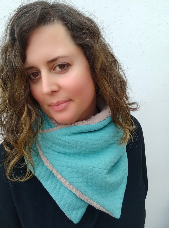 Cuello de botón Rombos 1