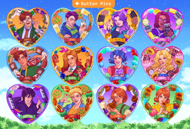 [PRE-ORDER] SDV Hearts