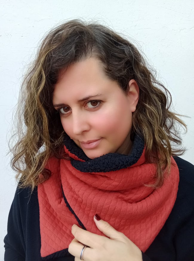 Cuello de botón Rombos 2