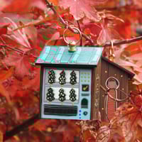 Image 6 of vending machine ornament (mint green/ trees)
