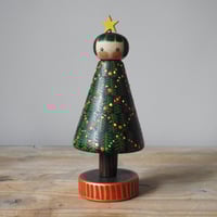 Image 1 of christmas tree girl
