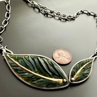 Image 3 of Rhododendron Leaves Necklace