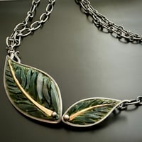 Image 1 of Rhododendron Leaves Necklace