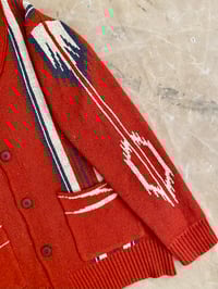 Image 4 of CHIMAYO STYLE SHAWL COLLAR CARDIGAN