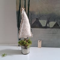 Image 10 of HANDMADE Wonky Trees in Vintage Pastry Pots