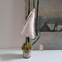 Image 2 of HANDMADE Wonky Trees in Vintage Pastry Pots