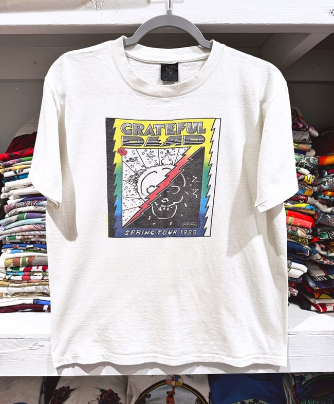 Rare Grateful Dead 1988 Spring Tour Peter Max T-Shirt - Fits M