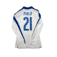 Image 2 of Italy Away Shirt 2016 - 2018 (L) Pirlo 21 - Player Spec