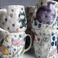 Image 5 of Porcelain Drawing Mug 1