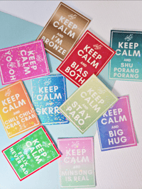 Image 1 of Keep Calm Stickers