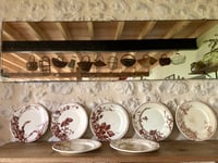 Image 6 of Service assiettes plates Jules Vieillard Bordeaux 