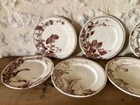 Image 9 of Service assiettes plates Jules Vieillard Bordeaux 