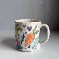 Image 1 of Porcelain Drawing Mug 9
