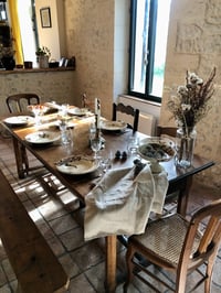 Image 3 of Service assiettes creuses Jules Vieillard Bordeaux 