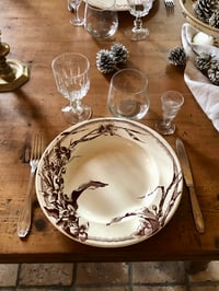 Image 4 of Service assiettes creuses Jules Vieillard Bordeaux 