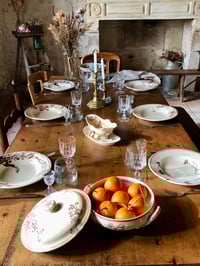 Image 9 of Service assiettes creuses Jules Vieillard Bordeaux 