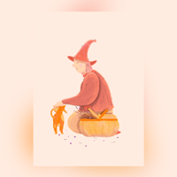 Image 1 of Affiche Douce Sorcière 