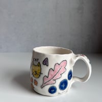 Image 1 of Porcelain Drawing Mug 14