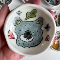 Image 1 of Tiny Porcelain Drawing Dish Koala