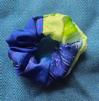 Image 1 of The Moon Laid on it, Like a Water Lily scrunchie 4