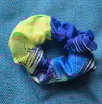 Image 2 of The Moon Laid on it, Like a Water Lily scrunchie 4