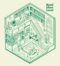 Image 2 of Read Local Book Bag