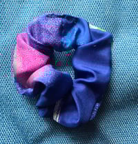 Image 2 of The Moon Laid on it, Like a Water Lily scrunchie 3