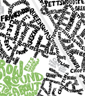 Image of Petts Wood & Crofton Type Map