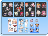 Image 1 of Vtuber Sticker Sheets