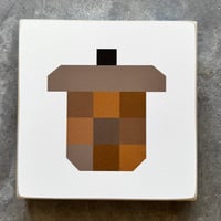 Image 5 of {FALL} 4-Seasons Barn Quilt Collection - 6" MINI Barn Quilts