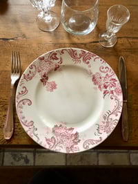 Image 1 of Assiettes « boules de neige » Saint Amand et Hamage