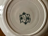 Image 5 of Assiettes plates « Anémones » Saint Amandinoise 