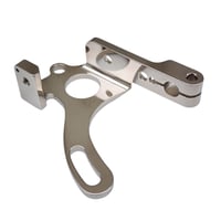 Image 2 of 1 ***BLACK NICKEL PLATED STEEL*** Classic Liner/Shader Frame (Style 1)