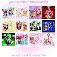 Image 2 of PREORDER: Acrylic Photocard Holders & Keychains Restocks Nov - Dec 2025