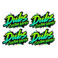 Image 1 of DCW 'Splat' sticker sheet