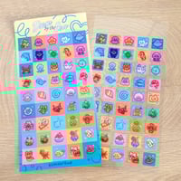 Image 1 of Down by the Sea Sticker Sheet