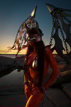 Image of Toxic Vision Purgatory bra top