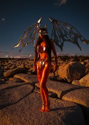 Image of Toxic Vision Purgatory bra top