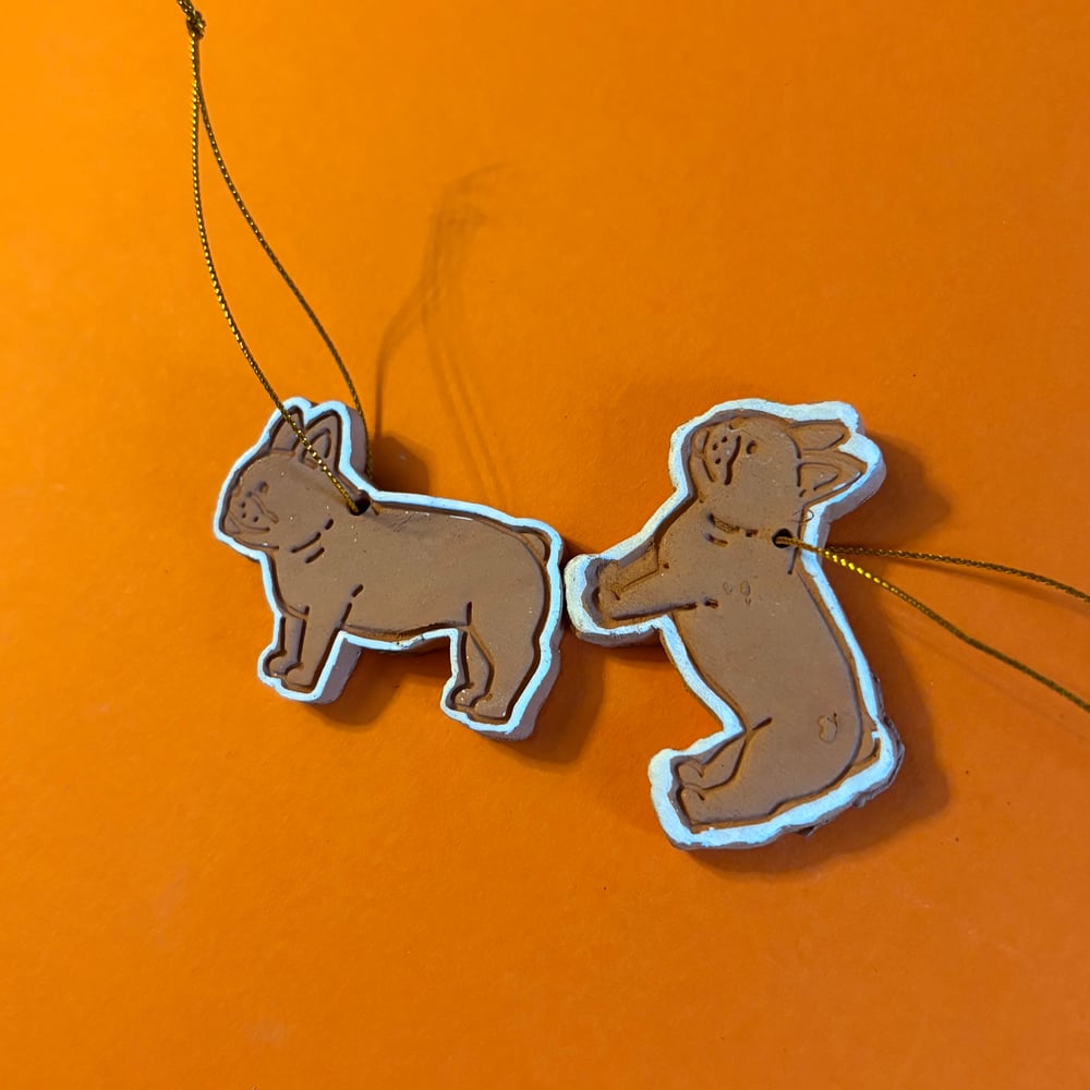Image of Terracotta Gingerbread dogs