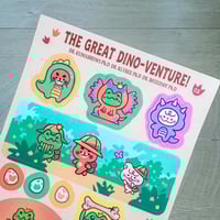 Image 3 of The Great Adventure Sticker Sheet Collab