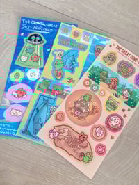 Image 4 of The Great Adventure Sticker Sheet Collab